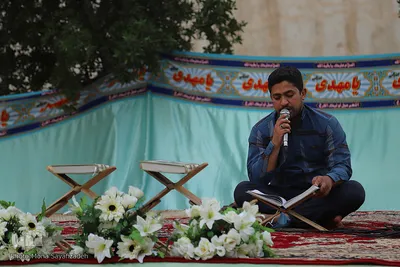 جزءخوانی خیابانی قرآن کریم در اهواز