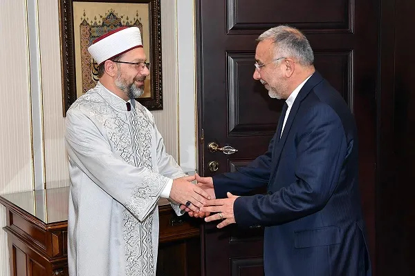 İran'ın Ankara Büyükelçisi, Diyanet'i ziyaret ett