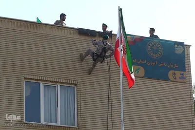 صبحگاه اقتدار معلمان و دانش‌آموزان بسیجی استان قم