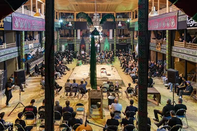 تعزیه حسینیه اعظم برغان