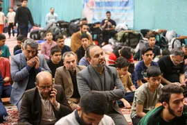 مراسم اعتکاف در مسجد جامع امام صادق (ع)