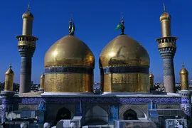 حرم مطهر و نورانی امام موسی کاظم (ع) در شهر کاظمین عراق