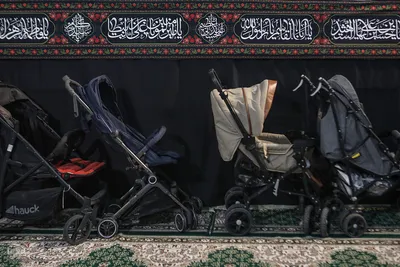 مراسم شیرخوارگان حسینی در حرم عبدالعظیم حسنی
