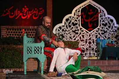 دومین سوگواره تعزیه‌خوانی در محوطه حوزه هنری