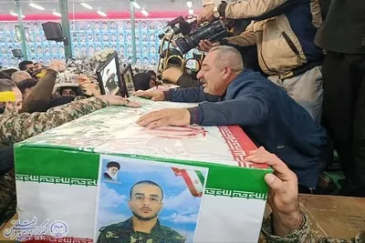 آیین شب وداع با پیکر پاک شهدا ی شهرستان نکا