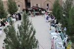 نمایشگاه صنایع دستی در باغ اکبریه بیرجند