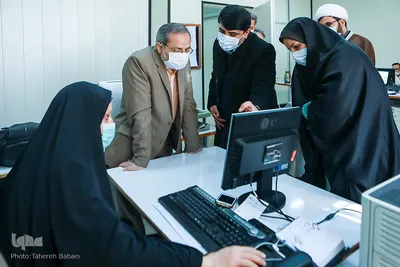 بازدید علیرضا کاظمی، معاون فرهنگی و تربیتی وزیرآموزش و پرورش از ایکنا
