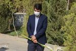 تجدید میثاق جهادگران جهاد دانشگاهی در اصفهان با شهدا