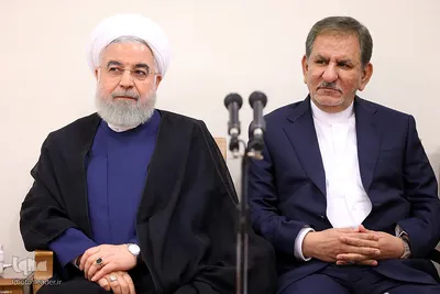 دیدار رئیس‌جمهور و اعضای هیأت دولت