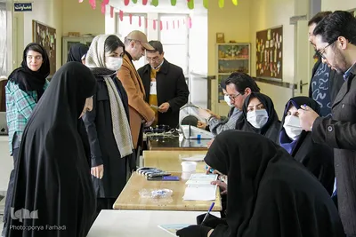 حضور بی نظیر مردم چهارمحال و بختیاری پای صندوق‌های رای