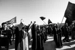 تجمع سوگواران امام خامنه‌ای در میدان امام اصفهان