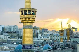 آیین سنتی «اذن عزا» در حرم مطهر امام رضا(ع)