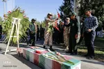 استقبال از 9 شهیدگمنام دوران دفاع مقدس ـ شيراز