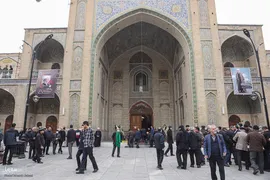 مراسم تشییع پیکر مطهر آیت‌الله امامی کاشانی