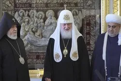 Religious Leaders of Azerbaijan, Armenia, Russia Meet in Moscow