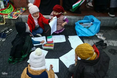 تحویل سال نو در میدان انقلاب تهران