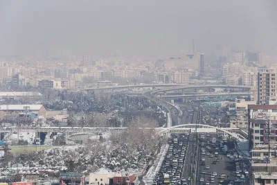 تهران چهار روز پس از بحران بارش برف 