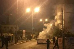 Affrontements entre Palestiniens et troupes sionistes au Nord d'Al-Quds