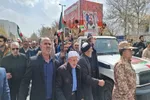 تشییع پیکر پاک شهدای ناوشکن دنا در خرم‌‌آباد