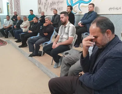 مراسم پاسداشت یاد و خاطره شهدای خدمت توسط ورزشکاران اهری
