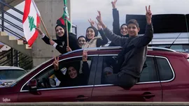 بازگشت مردم جنوب لبنان به خانه پس از آتش بس 