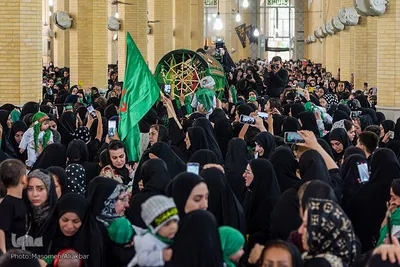 همایش شیرخوارگان حسینی در مصلی کرج‎