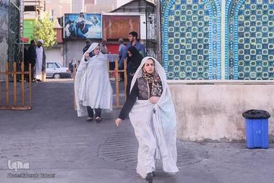 نماز عیدسعید فطر درجوار حرم حضرت امامزاده حسن(ع)