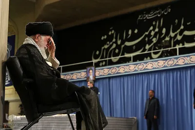 مراسم سوگواری سالروز شهادت امام علی(ع) در حضور رهبر معظم انقلاب