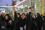 اجتماع مردمی قم در حرم حضرت معصومه