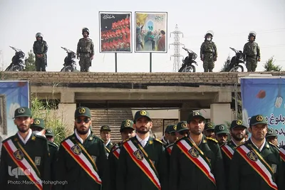 صبحگاه مشترک نیروهای مسلح استان سمنان با حضور امیر سرتیپ احمدرضا پوردستان، رئیس مرکز مطالعات راهبردی ارتش جمهوری اسلامی ایران