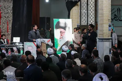 برگزاری اولین سالگرد شهادت شهید علی نظری شهید مدافع امنیت