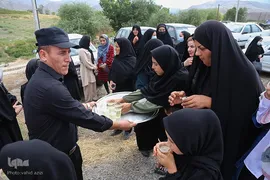 حسینیه ایران؛ تاسوعای حسینی در بقعه مترکه ایوب نبی (ع)‎‎خراسان شمالی
