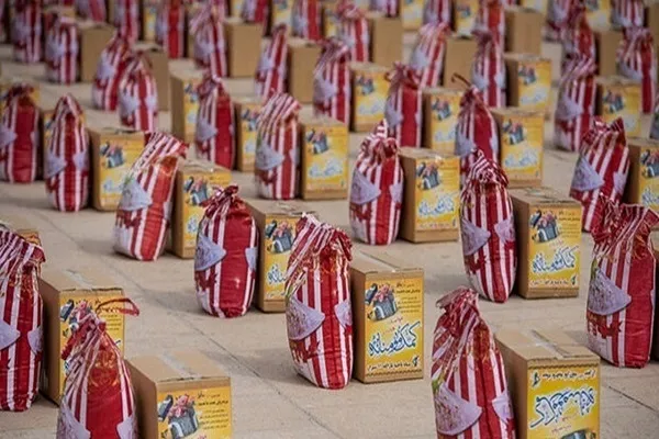 توزیع ۶۰۰ بسته معیشتی بین نیازمندان در گلستان
