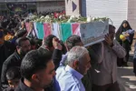 استقبال روستائیان شیراز از شهید گمنام