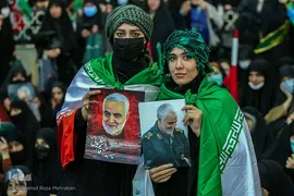 بزرگداشت شهادت سردار سلیمانی در مصلی تهران