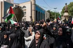 راهپیمایی مردم کرج علیه تهاجم رژیم صهیونیستی به ایران‎