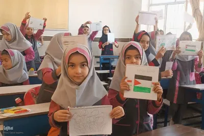گرامیداشت شهدای جبهه مقاومت در مدارس ملایر