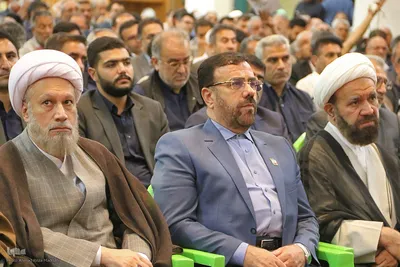 مراسم بزرگداشت دومین سالگرد شهادت شهید جمهور در شاهچراغ(ع)