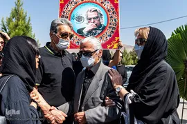 مراسم خاکسپاری پیکر زنده‌یاد منوچهر اسماعیلی در بهشت سکینه کرج
