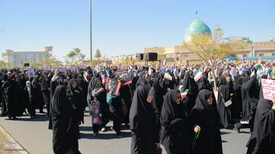 راهپیمایی محکومیت جنایات رژیم صهیونستی و حمایت از مردم مظلوم لبنان و فلسطین
