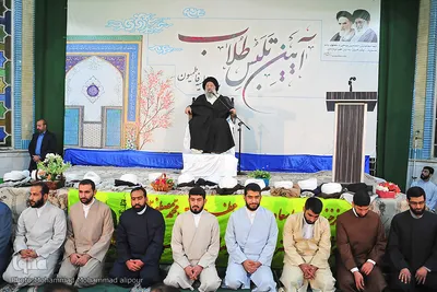 آیین تلبس طلاب مدرسه علمیه فاطمیون اهواز 
