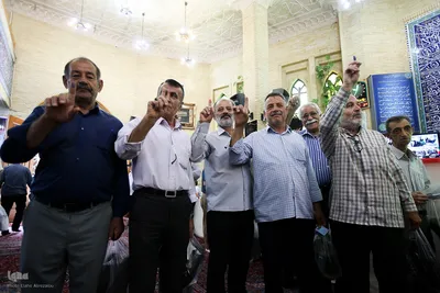 مرحله دوم انتخابات ریاست جمهوری در مسجد ابوذر