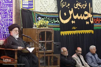 مراسم عزاداری حسینی در مسجد آیت‌الله شفیعی