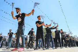 عزاداری ظهر عاشورا در حرم شاهچراغ(ع)