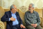 دیدار استاندار آذربایجان شرقی با معلم دوران دبیرستان