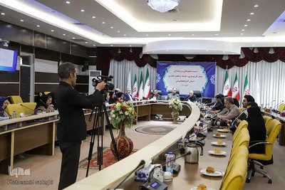 نشست خبری مدیرکل نوسازی ، و تجهیز مدارس استان آذربایجان شرقی‎‎