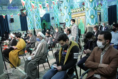 محفل انس با قرآن با حضور حسینی قاری بین المللی در یزد‎