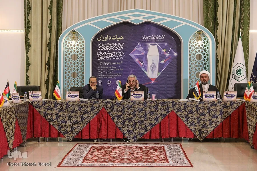 تقرير مصور | أعضاء لجنة التحكيم في مسابقات إیران من عدسة وكالة 