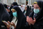 اقامه نماز عید فطر در حرم مطهر رضوی‎
