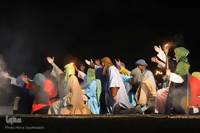 نمایش بزرگ آستان عشق در اهواز
